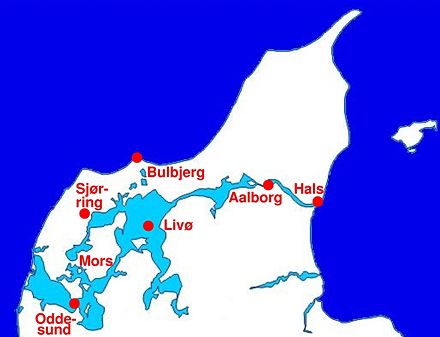 hvor ligger limfjorden hvor ligger limfjorden